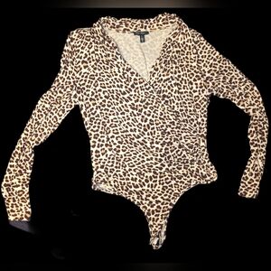 Jessica Simpson Animal Print Bodysuit